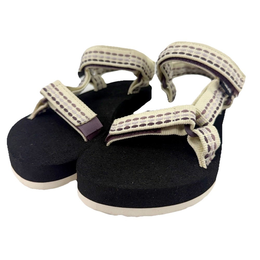 Teva Sandals in Purple and Cream Size 5